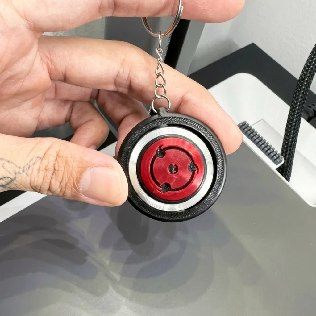Chaveiro Naruto Sharingan em 3D – impressão 3D personalizada UP Criativa, João Pessoa