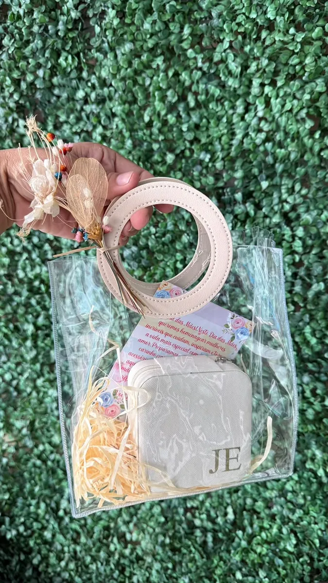 Kit bolsa e porta-joias personalizado – presente personalizado UP Criativa, João Pessoa